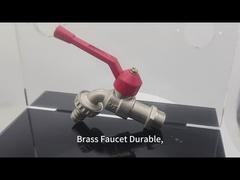 Tubos Bibcock Válvulas Jardim Bib Faucet fechável com mangueira